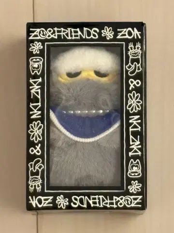 미개봉 새상품 ZO&FRIENDS ZOA 봉제 인형 키링