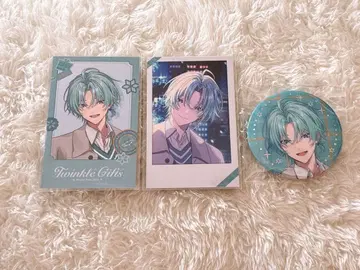 니지산지 윈터 데이트 2025 폴라로이드풍 카드 캔뱃지 나기사 트라웃