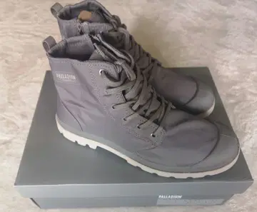 PALLADIUM 그레이 하이컷 스니커즈