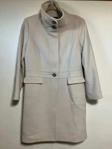 INED 베이지 롱 코트