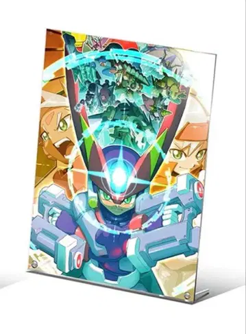 록맨 제로 2 어드밴트 아크릴 아트