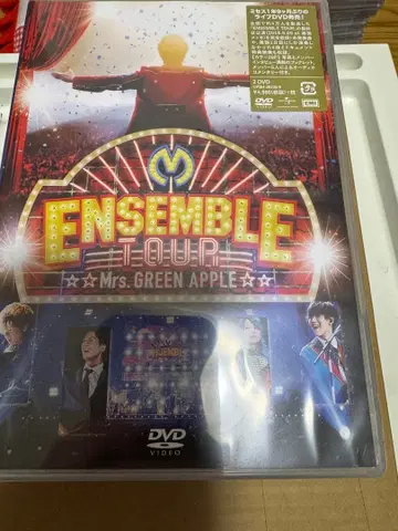 미개봉 Mrs. GREEN APPLE ENSEMBLE TOUR DVD