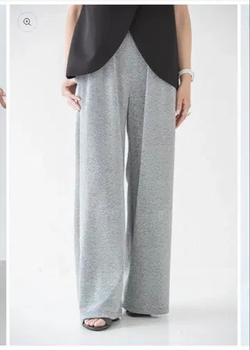 [ 미사용 새상품 ] CONNSE 콘세 라메 팬츠 그레이 실버 S