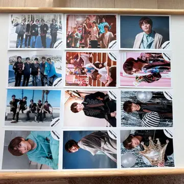 King & Prince 공식 사진 52장 세트