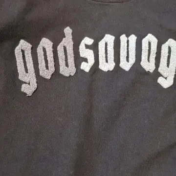 god savage 블랙 T셔츠