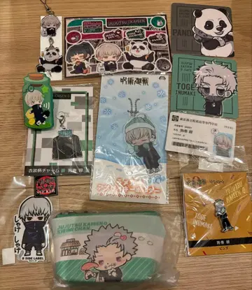 주술회전 이누마키 토게 아크릴 키링 세트