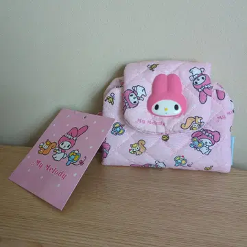 택 포함 새상품 마이멜로디 코인 케이스 모두의 퀼트