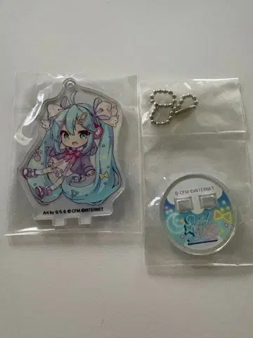 하츠네 미쿠 아크릴 스탠드 키링