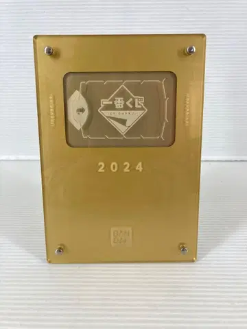 T583 제일복권 기념 방패 (골드 ver.) A상 금의 방패 새상품급