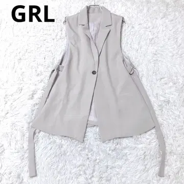 그레일 지레 베스트 포멀 오피스 캐주얼 레이어드 베이지