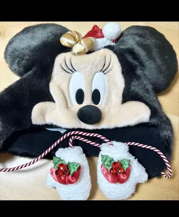 디즈니 미니 크리스마스 팬캡 모자