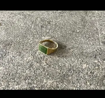 Miansai 시그넷 반지 Lennox Jasper Ring 15.5