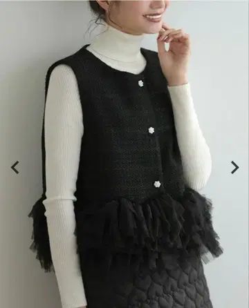 meraki 트위드 베스트 새상품