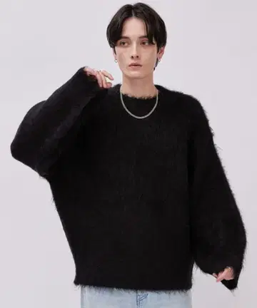 Luis 울 알파카 혼방 니트