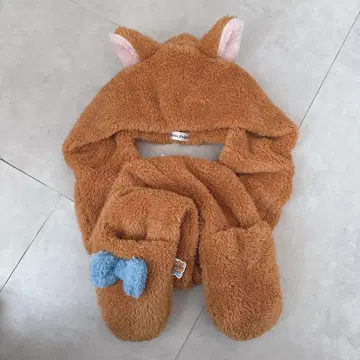 디즈니 루즈 팬캡 패셔니스타 캣 머플러