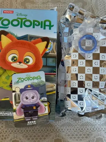 주토피아 경찰 주디 봉제 인형 miniso