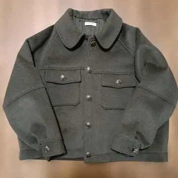 FREAK'S STORE 울 코트 숏 카키