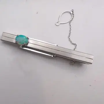 마에K K10wg 넥타이핀 오팔 장식