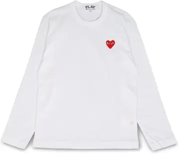 가르송 화이트 롱T