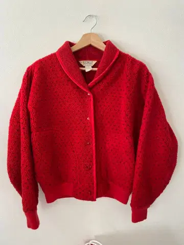 구제 의류 USED USA L.L Bean 플리스 아우터 1980년대경