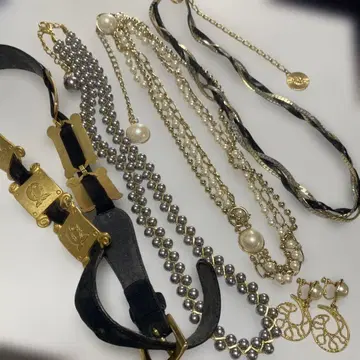 빈티지 체인 벨트, 벨트, 귀찌 펄 계열 등 슬림