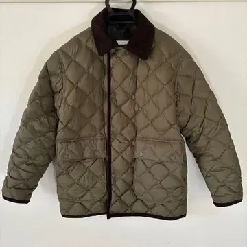 짐플렉스 올리브 그린 퀼팅 다운 자켓 M 사이즈