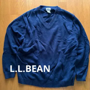 LLbean 엘엘빈 코튼 니트 네이비