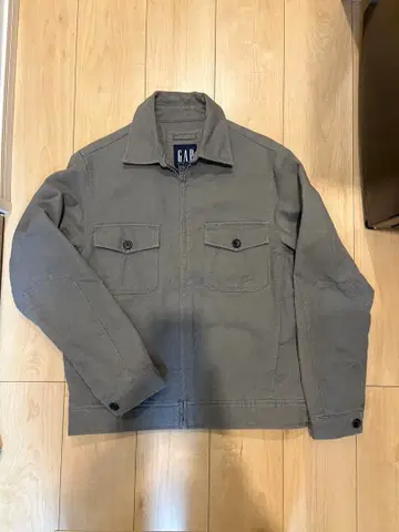 GAP 그레이 코듀로이 자켓 짧은 기장