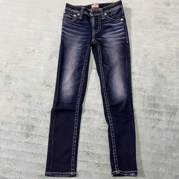 RODEO CROWNS 스키니 데님 다크 블루