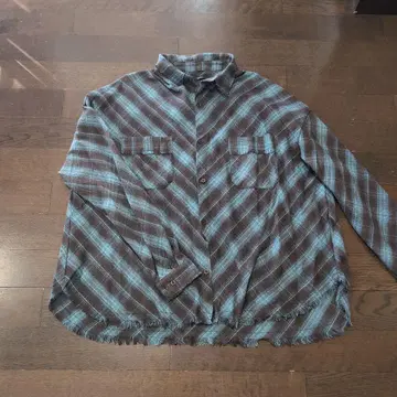 완판템 카스타네 체크 셔츠