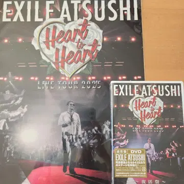 EXILE ATSUSHI 라이브 투어 2025 부활제 DVD
