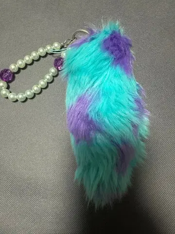 몬스터즈 인크 설리 꼬리 스트랩