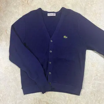 라코스테 60s IZOD 가디건 런던 네이비