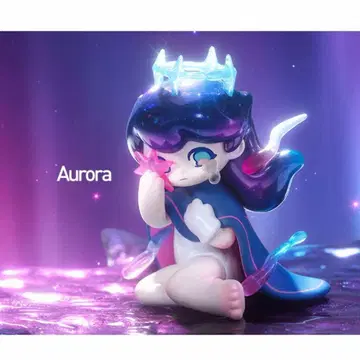 POP MART Aurora 피규어 AZURA