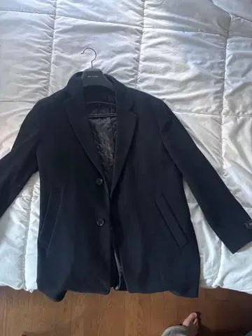 캐시미어 네이비 코트