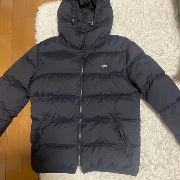 Lacoste 블랙 다운 자켓