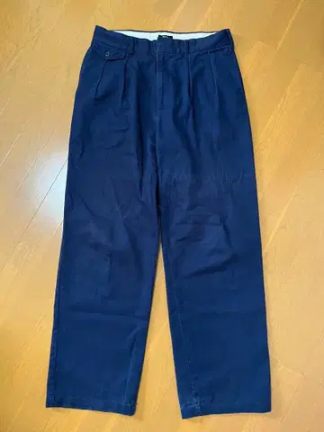 POLO 투 턱 스트레이트 치노 네이비 M 사이즈