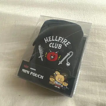 카카오프렌즈 기묘한 이야기 HELLFIRECLUB 미니 파우치 한국