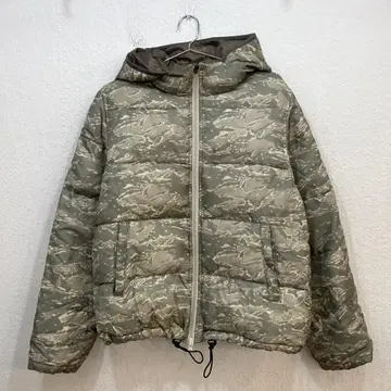 엑스걸 X-girl 카모 패턴 다운 자켓 [ S ]