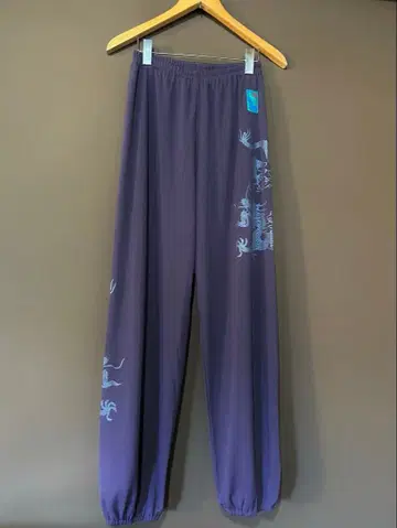 태극권 팬츠 M 사이즈 보라색
