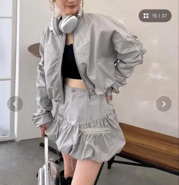 SPIRALGIRL 셋업 블루종