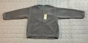 무인양품 보아 플리스 자켓 여성용 XL 라이트 블루