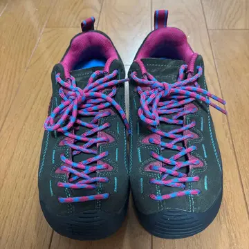 keen 아웃도어 신발 그레이/핑크 24.5cm