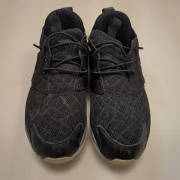 리복 블랙 스포츠 슈즈 메쉬 어퍼