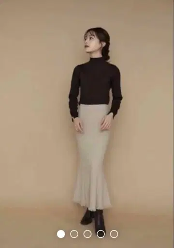 L'Or 카지마리 머메이드 스커트 포멀 스커트