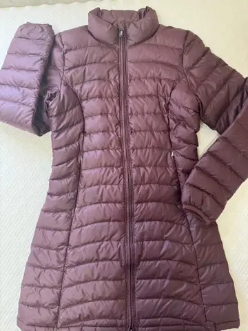 Patagonia 롱 다운 자켓 퍼플