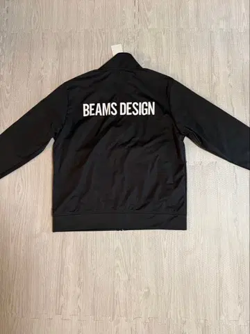 BEAMS DESIGN 블랙 저지 워크웨어 새상품
