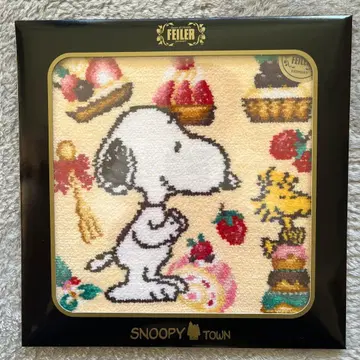 FEILER 스누피 손수건 약 25cm