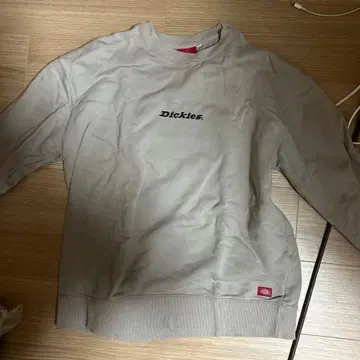 Dickies 그레이 맨투맨 트레이닝복