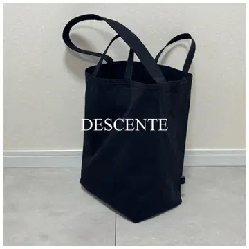 [ DESCENTE ] 블랙 토트백